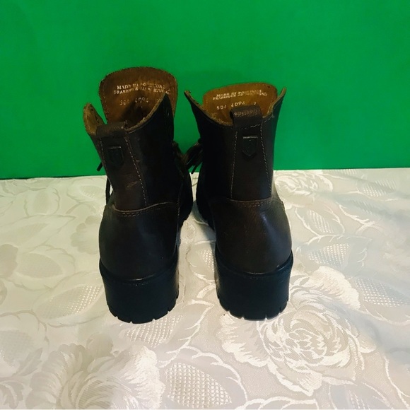 Greatland Genuine Brown Leather Boots Size 7 Made in Portugal NWOT - Picture 11 of 11